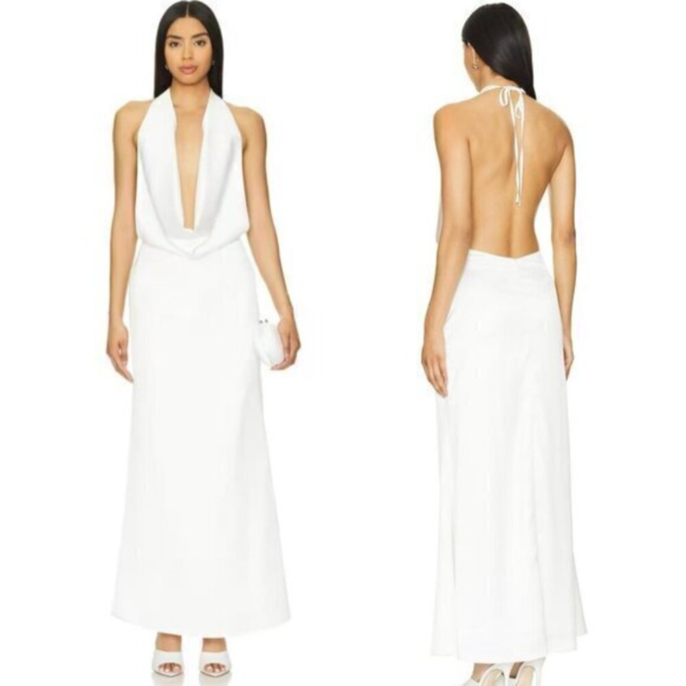 superdown Ausha Gown in White